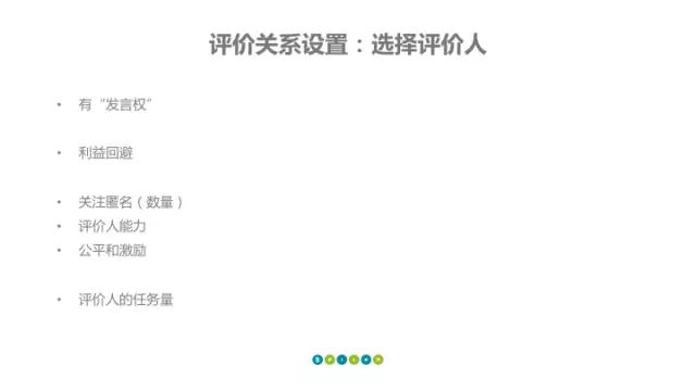 评价关系设置:选择评价人 评价关系设置:选择评价人