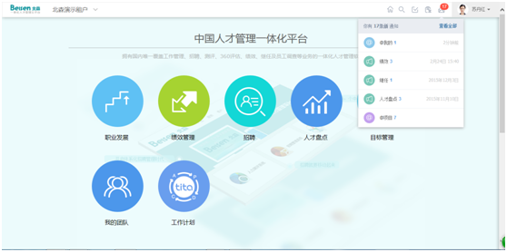 一体化人才管理平台 一体化人才管理平台