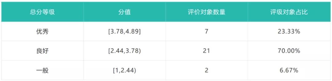 团队成员能力分布